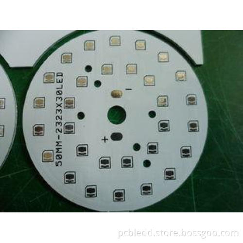 Round Single Side / Double Sided LED Bulb PCB Board Customi